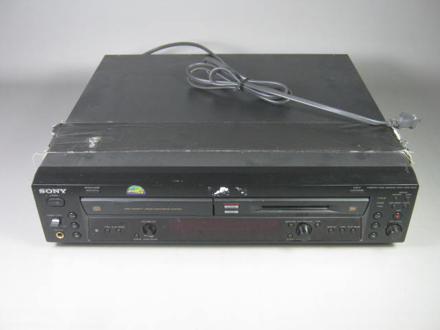 Sony MXD-D400 Combo Minidisc MD Compact Disc CD Synchro Player Recorder Deck NR!