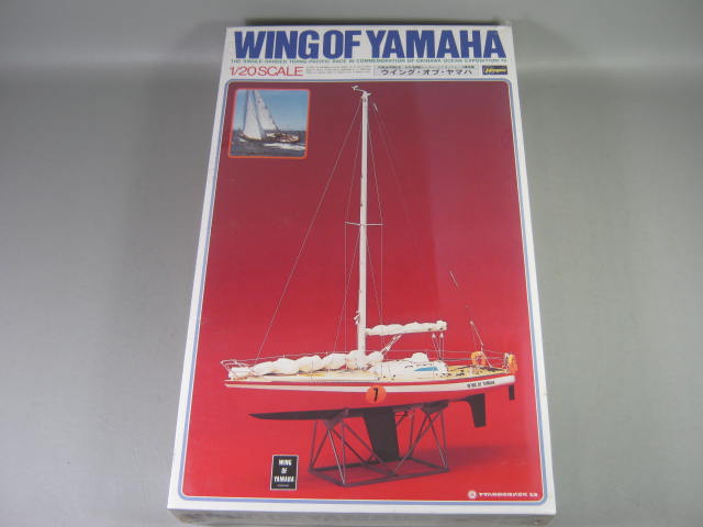 NIB RARE Hasegawa Wing Of Yamaha 1/20 Scale Ship Boat Plastic Model Kit 41003 NR