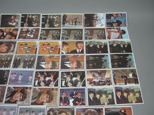 78 Vtg 1964 Topps TCG Gum Beatles Color Trading Cards Set Lot Some Duplicates NR 4
