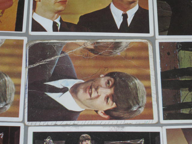 78 Vtg 1964 Topps TCG Gum Beatles Color Trading Cards Set Lot Some Duplicates NR 6