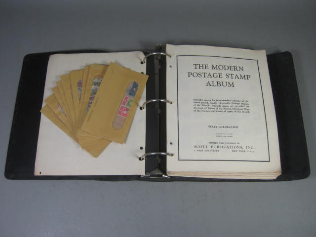 1946 Scott Modern Postage Stamp Album International Collection Lot 128 Photos NR