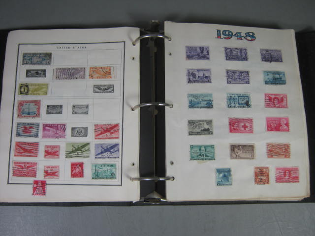 1946 Scott Modern Postage Stamp Album International Collection Lot 128 Photos NR 9