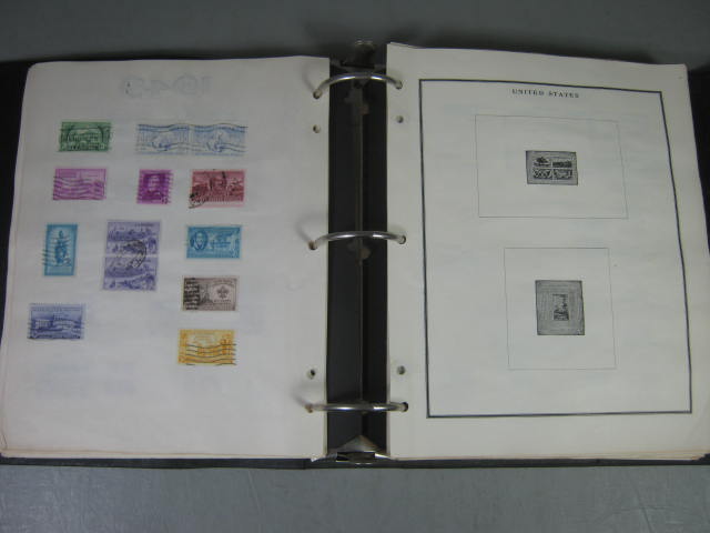 1946 Scott Modern Postage Stamp Album International Collection Lot 128 Photos NR 11