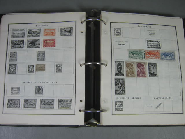 1946 Scott Modern Postage Stamp Album International Collection Lot 128 Photos NR 37