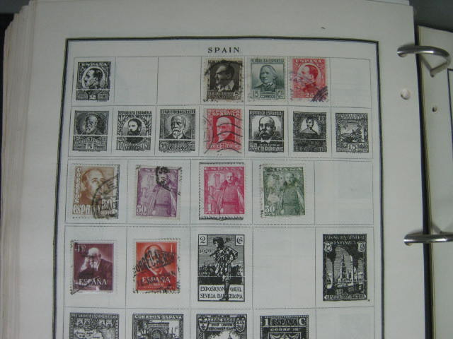 1946 Scott Modern Postage Stamp Album International Collection Lot 128 Photos NR 113