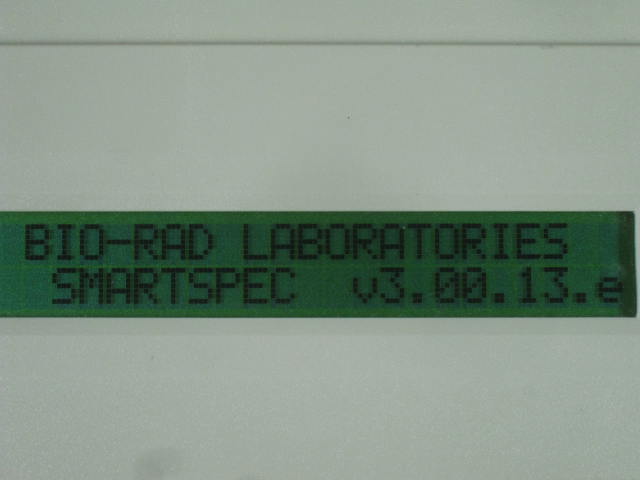 Bio Rad SmartSpec Plus UV Visible Benchtop Spectrophotometer For Nucleic Acid ++ 4