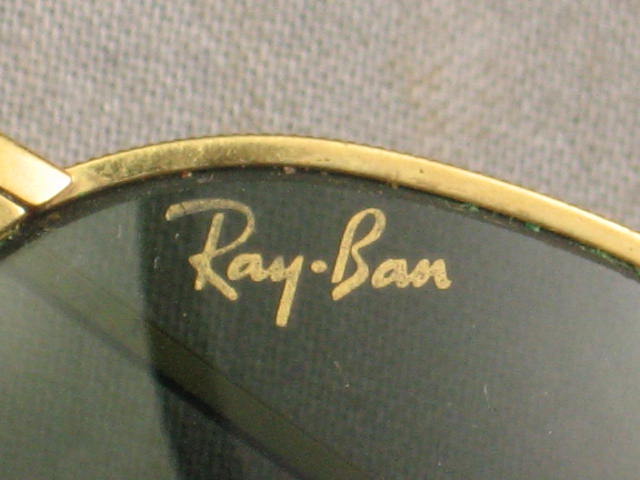 Vintage B&L Ray Ban Round John Lennon Sunglasses W0603 5