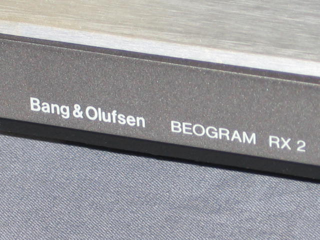 Bang & Olufsen B & O Beogram RX 2 RX2 Turntable + MMC 4 3