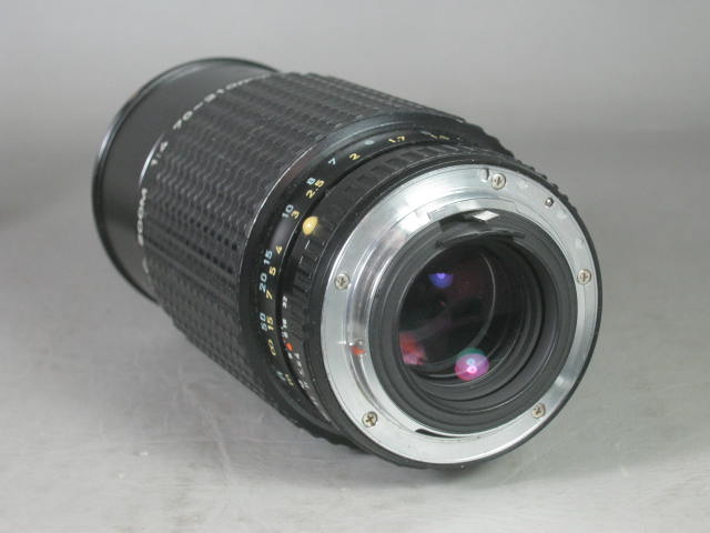 Pentax K1000 Camera SMC A 70-210mm 1:4 Zoom Super Albinar 28mm 1:2.8 Lens Lot NR 9