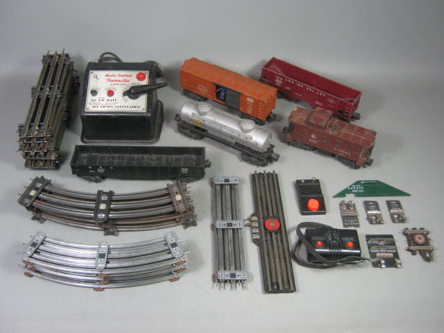 Vtg 1950s Lionel Model Train Set Track Transformer X3464 6456 6457 6462 6465 NR!