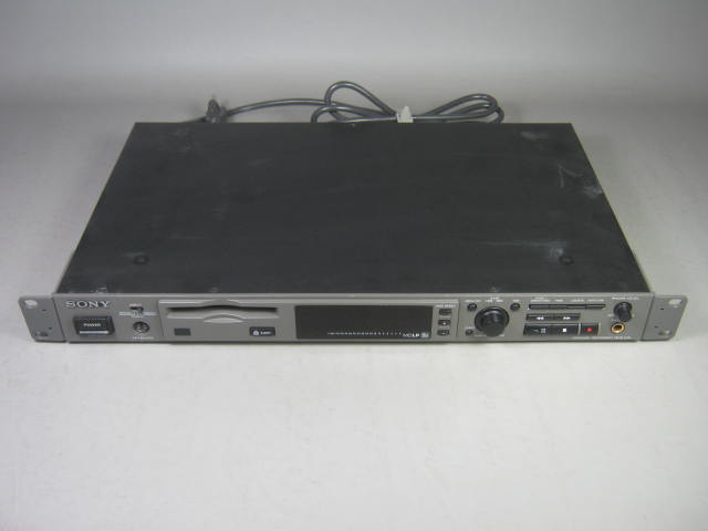 Sony MDS-E10 Professional Rackmount Minidisc MD MDLP Recorder Player Deck Works!