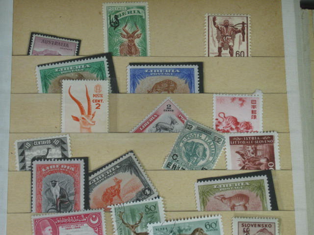 Vtg 1920s-1950s Elbe Stamp Album International Collection Lot Vatican Pope NR! 24
