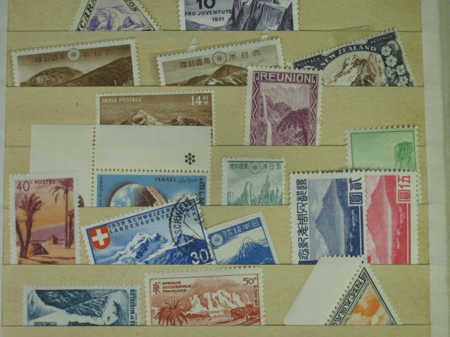 Vtg 1920s-1950s Elbe Stamp Album International Collection Lot Vatican Pope NR! 27