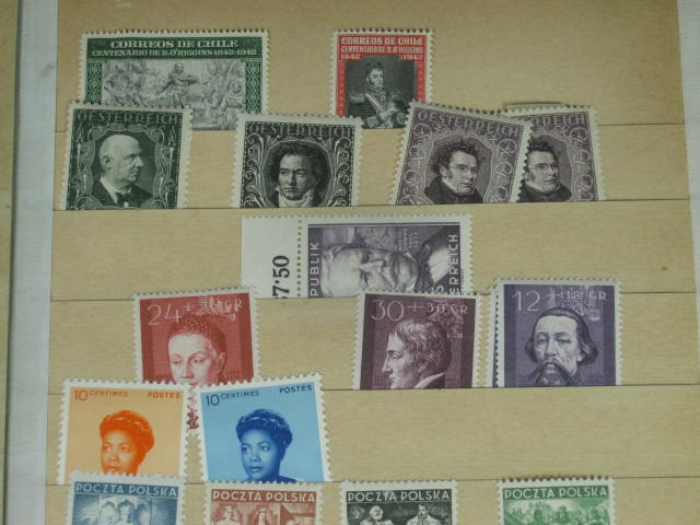 Vtg 1920s-1950s Elbe Stamp Album International Collection Lot Vatican Pope NR! 32