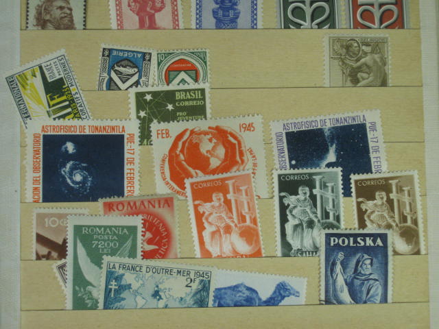 Vtg 1920s-1950s Elbe Stamp Album International Collection Lot Vatican Pope NR! 37