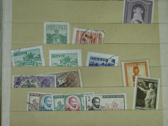 Vtg 1920s-1950s Elbe Stamp Album International Collection Lot Vatican Pope NR! 39