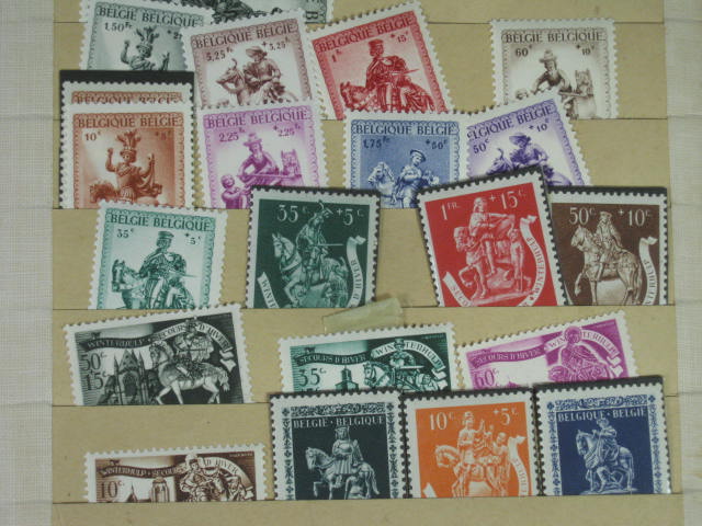 Vtg 1920s-1950s Elbe Stamp Album International Collection Lot Vatican Pope NR! 41