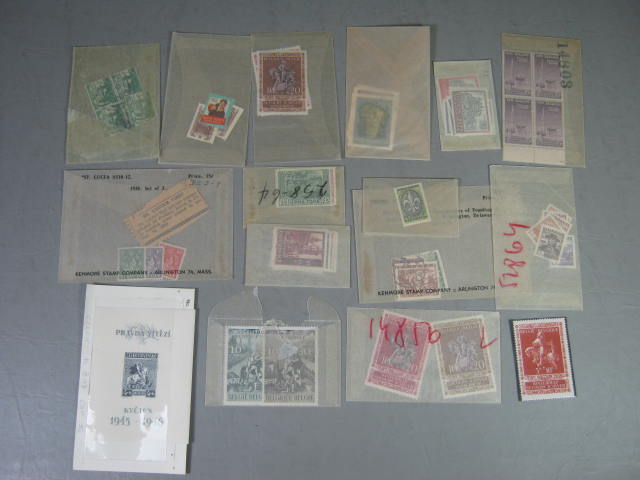 Vtg 1920s-1950s Elbe Stamp Album International Collection Lot Vatican Pope NR! 45