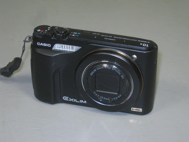 Casio Exilim High Speed EX-FH100 10.1 MP Digital Camera 2GB Card Charger Tripod+ 1