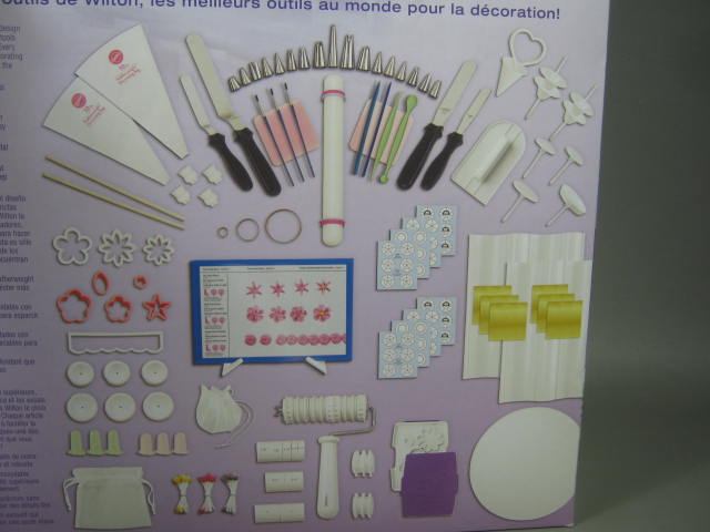 NEW Wilton W0200 Ultimate Cake Decorating Set 177 Pieces Tools Carrying Case NR! 5