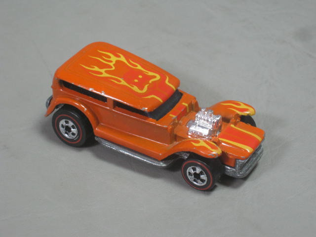 49 Vtg Toy Car Lot W/ Case Lesney Matchbox Hotwheels Red Line Tootsietoy Diecast 3
