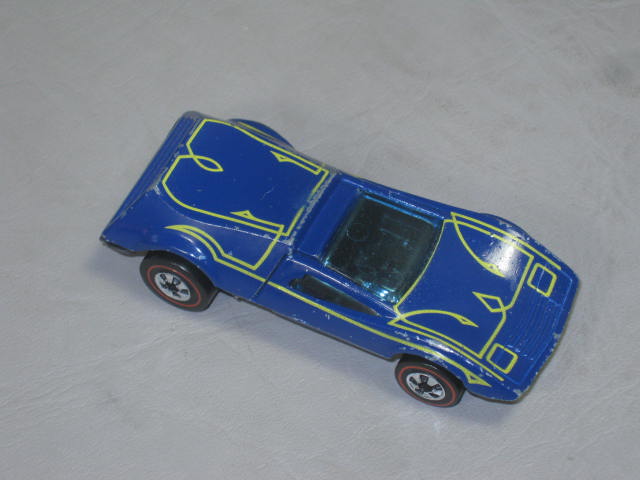 49 Vtg Toy Car Lot W/ Case Lesney Matchbox Hotwheels Red Line Tootsietoy Diecast 4