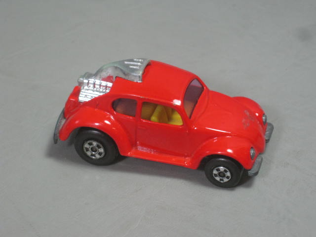 49 Vtg Toy Car Lot W/ Case Lesney Matchbox Hotwheels Red Line Tootsietoy Diecast 12