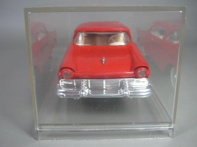 2 AMT Ford Fairlane 500 1957 Promo Car Birmingham Mich Friction 1966 GT/A White 2