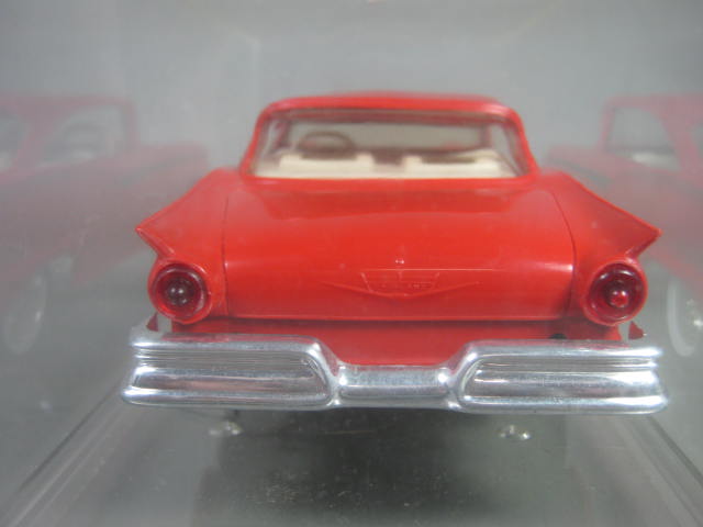 2 AMT Ford Fairlane 500 1957 Promo Car Birmingham Mich Friction 1966 GT/A White 6