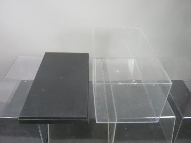 Lot of 10 Ertl Plastic Protective Display Cases for 1/18 Scale Diecast Models NR 2