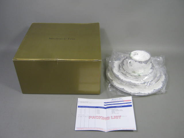 Waterford Malay Place Setting Dinner Bread Butter Salad Plate Rim Soup Bowl Cup+