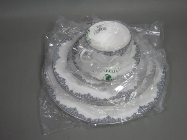 Waterford Malay Place Setting Dinner Bread Butter Salad Plate Rim Soup Bowl Cup+ 2