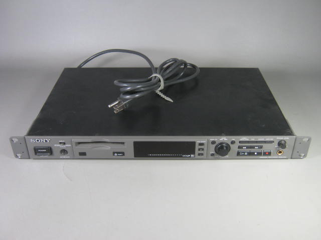 Sony MDS-E10 Professional Rackmount Minidisc MD MDLP Recorder Player Deck Works!