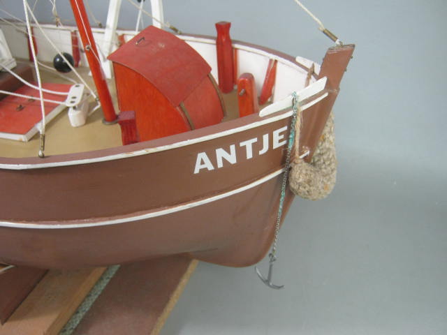 Robbe 1/20 Antje Cutter Fishing Boat Ship Plastic R/C 1110 Built W/Futaba Remote 1