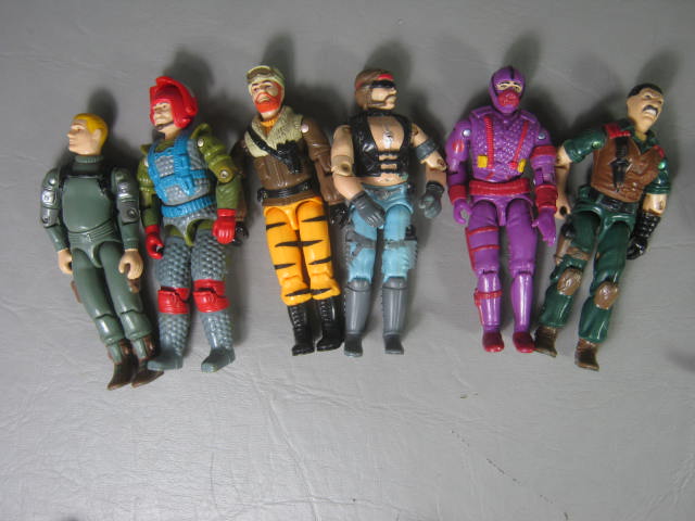 Large Lot Vtg G.I. GI Joe Cobra Action Figures 1980s 90s 3.75" Baroness Ninja NR 6