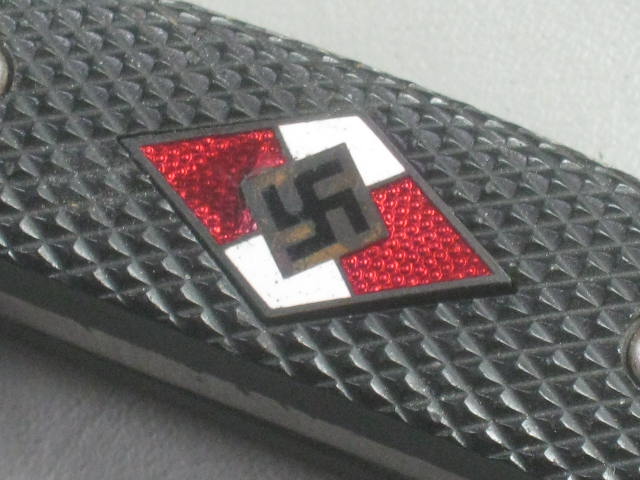 Rare Vtg Pre-WWII RZ M7/42 1938 WKC Solingen German Hitler Youth Nazi Knife 4