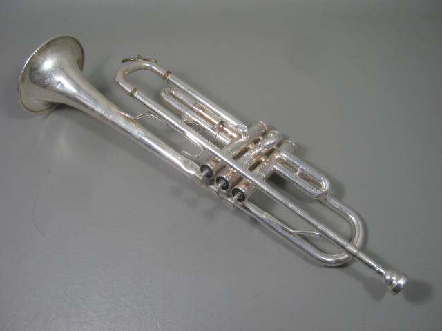 Giardinelli GTR 312 Series Silver Student Bb Trumpet +Vincent Bach 5C Mouthpiece 1