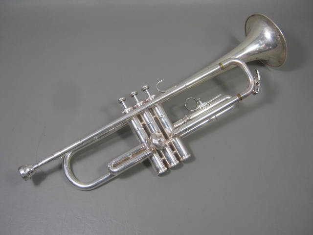 Giardinelli GTR 312 Series Silver Student Bb Trumpet +Vincent Bach 5C Mouthpiece 2