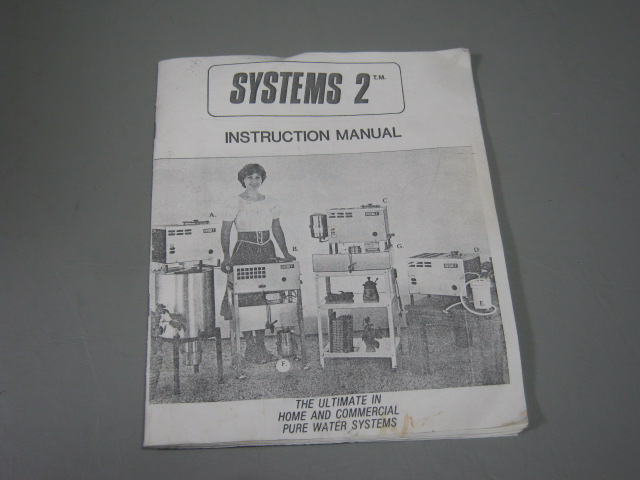 System 2 30AWater Electric Distiller Purifier Filter Filtration System + Manual 7
