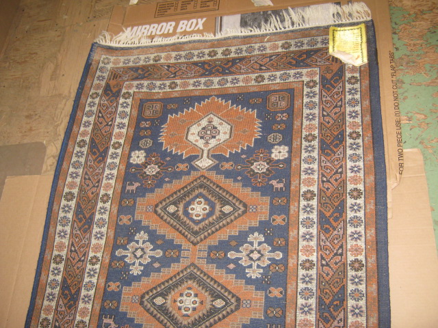 Vtg Golden Looms Of India Hand Woven Oriental Wool Runner Rug Carpet 13
