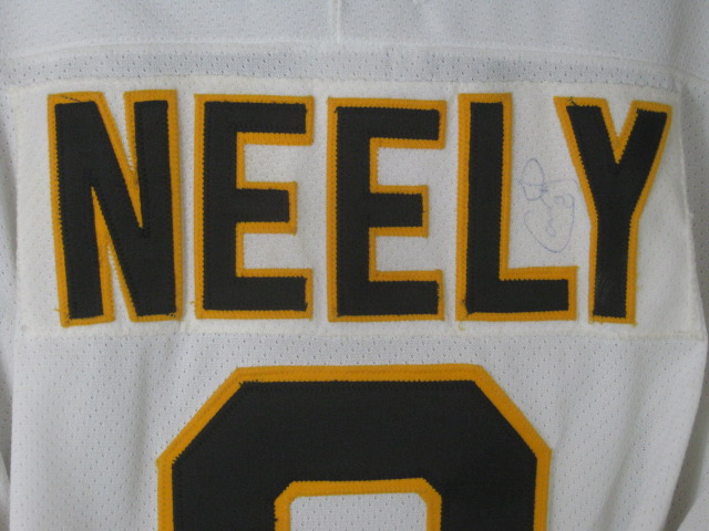 Hand Signed Boston Bruins Cam Neely Jersey CCM Center Ice Authentic Collection 4