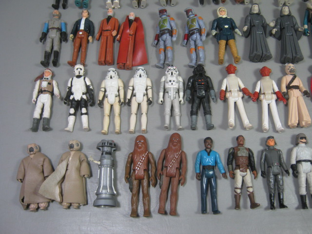 70 Loose Vtg Original Star Wars Action Figure Lot Darth Vader Boba Fett NO RES! 1