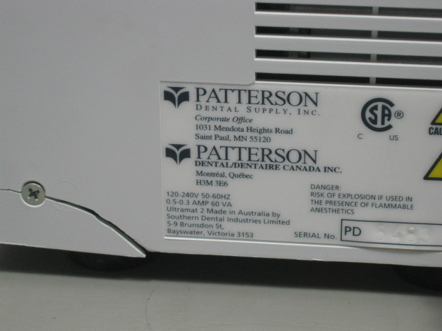 Patterson Dental Supply Brand Amalgamator Amalgam Material Capsule Mixer Shaker 4
