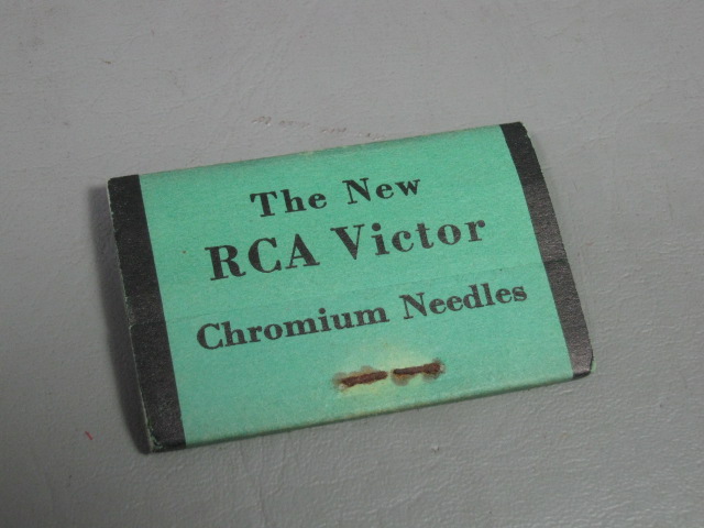 180+/- NOS Vtg RCA Victor Chromium Phonograph Record Player Needles Original Box 3
