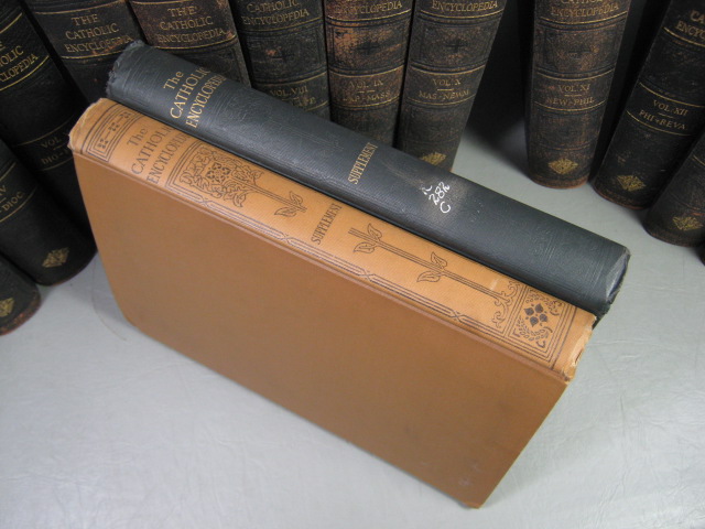 1913 The Catholic Encyclopedia Complete 15 Vol Set Index Supplements Illustrated 4