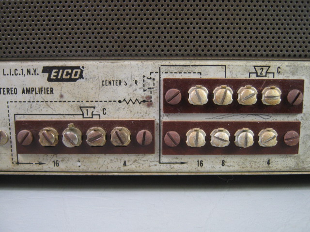1963 Vintage Eico ST40 Stereo Tube Amplifier Original Parts Audio Equipment NR! 5