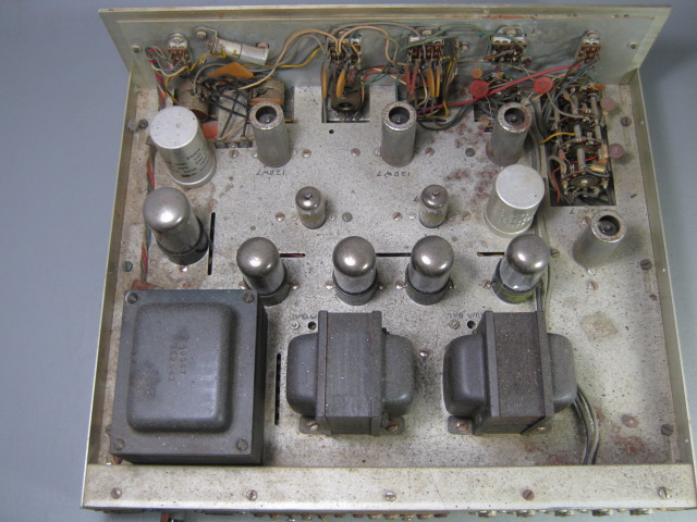 1963 Vintage Eico ST40 Stereo Tube Amplifier Original Parts Audio Equipment NR! 7