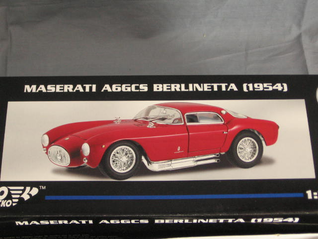 Ricko Alfa Romeo Spider Maserati Berlinetta Diecast Car 8