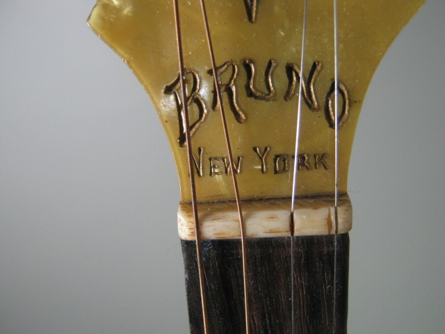 Bruno Glee Club 4 String Tenor Jazz Banjo Open Back New York Hard Shell Case NR! 14