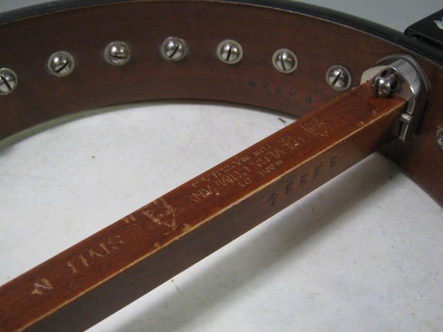 Vega Style N 5 String Banjo Open Back Little Wonder Tone Ring Hard Case No Res! 10